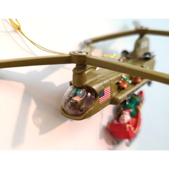 American Greetings Operation Santa Ornament Military Helicopter 2006 - Picture 5 of 7